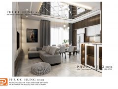 THIẾT KẾ THI CÔNG NỘI THẤT NHÀ PHỐ 95M2 TP.HCM